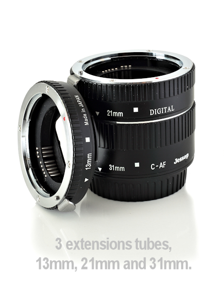 example of extension tubes for photography