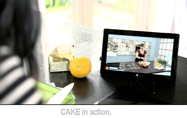 The BBC's CAKE in action.