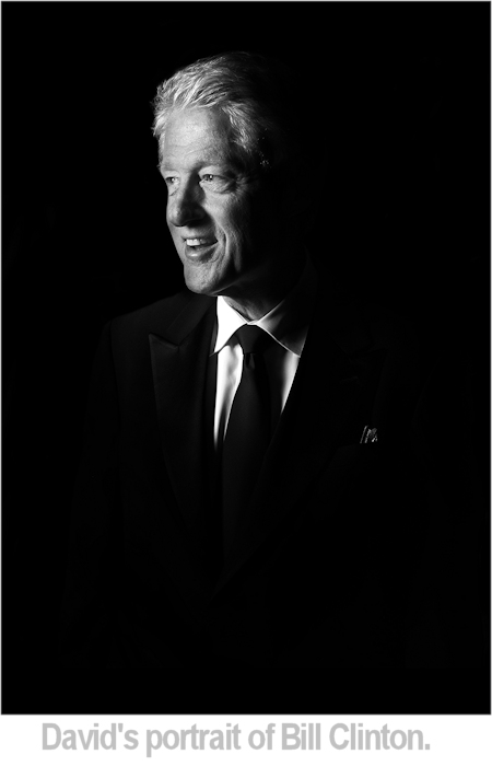david's portrait of bill clinton.