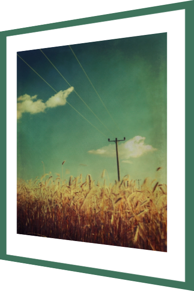 example of a picture in a frame