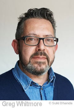 portrait of greg whitmore, picture editor of the Observer newspaper UK