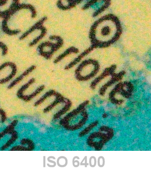 example of high ISO quality