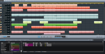 music screen