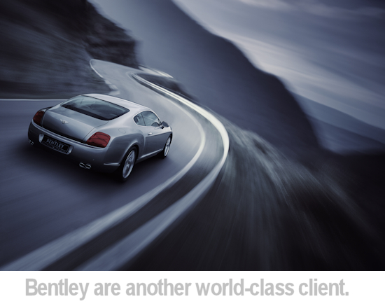 bentley are a world-class client