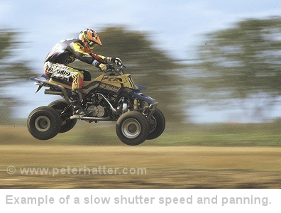 slow shutter speed example