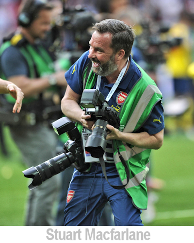 stuart macfarlane arsenal photographer